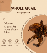 Dehydrated Quail Bird - 2 Whole birds