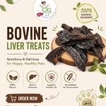 Bovine liver treat - 100 grams
