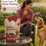 Bovine liver treat - 100 grams